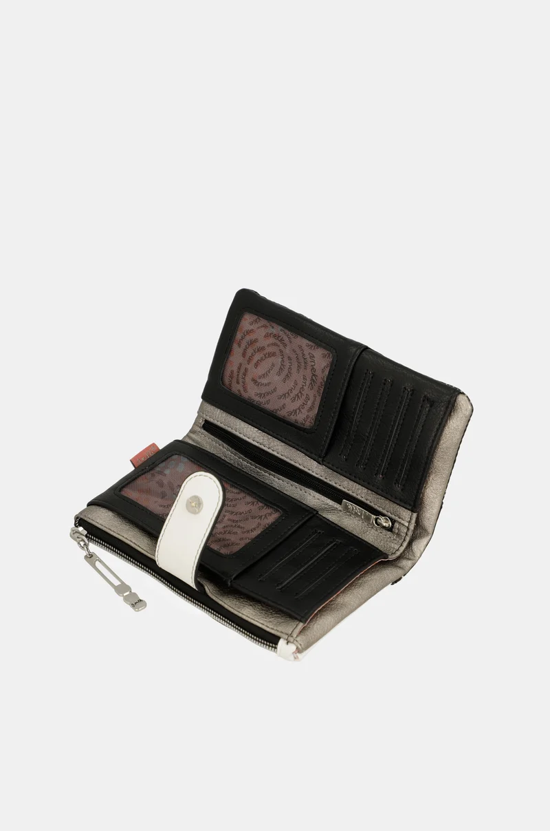 Portefeuille RFID grand format Nature Sixties