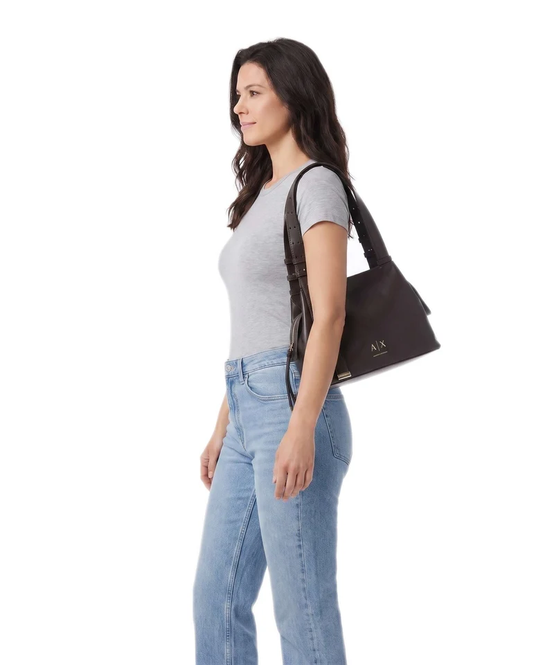 Armani Exchange Alice S Sac porté épaule antagonist