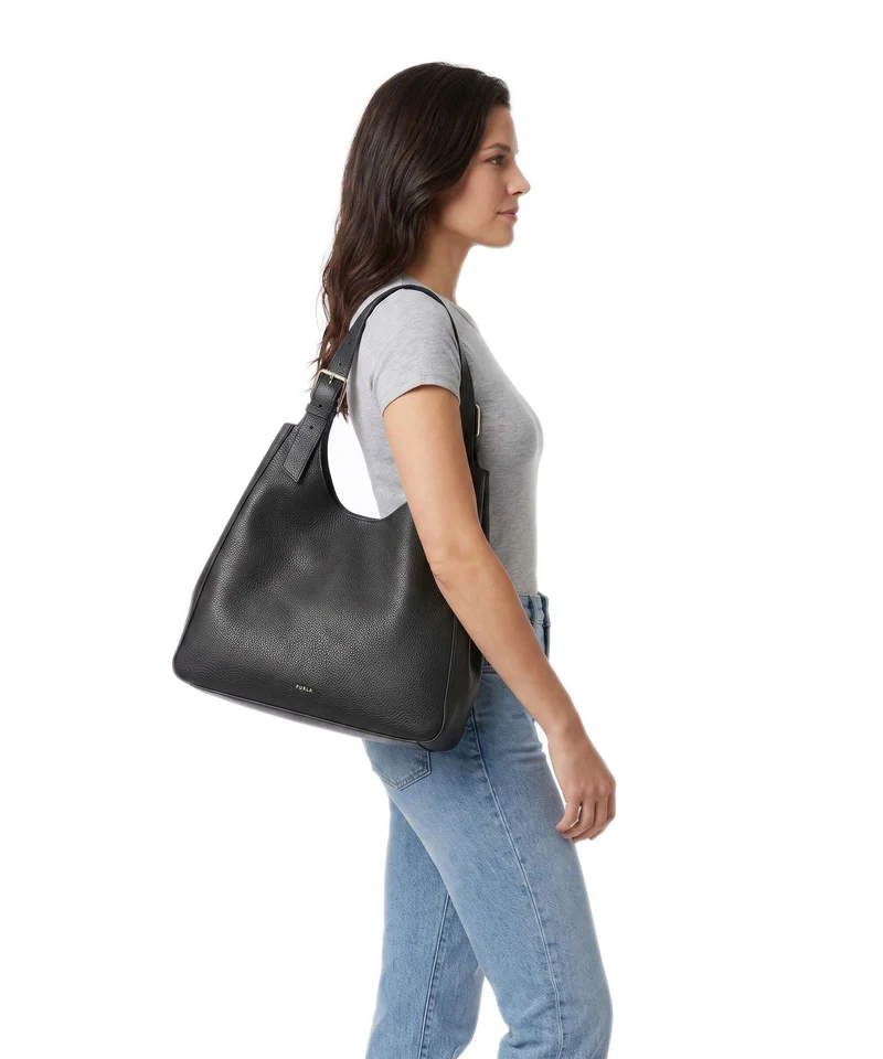 Furla Dora L Cabas nero