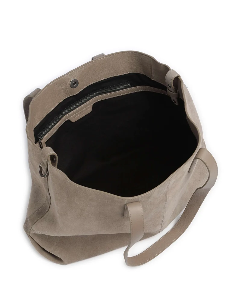 Liebeskind Ariel Hydro Suede Cabas neutral grey