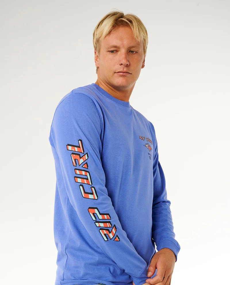 Fade Out Icon Long Sleeve Tee