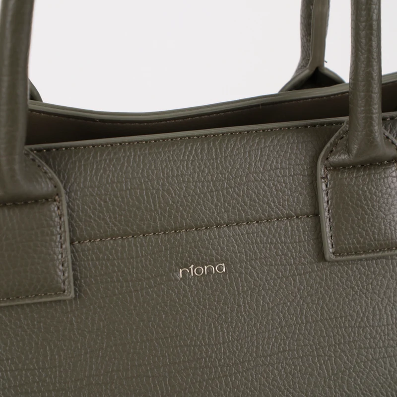 Riona Regina RFID Large Tote pebbled