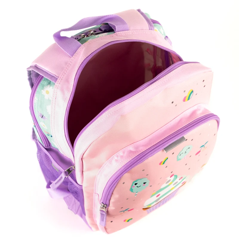 Tracker Daisies & Cotton Candy reversible Backpack