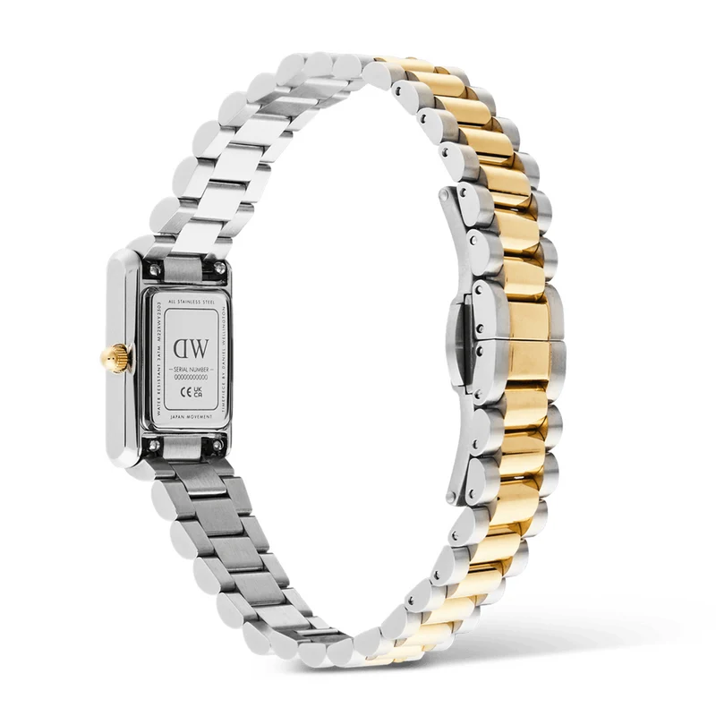 Daniel Wellington Bound Mini 3-Link Bicolore Montre Femme DW00100932