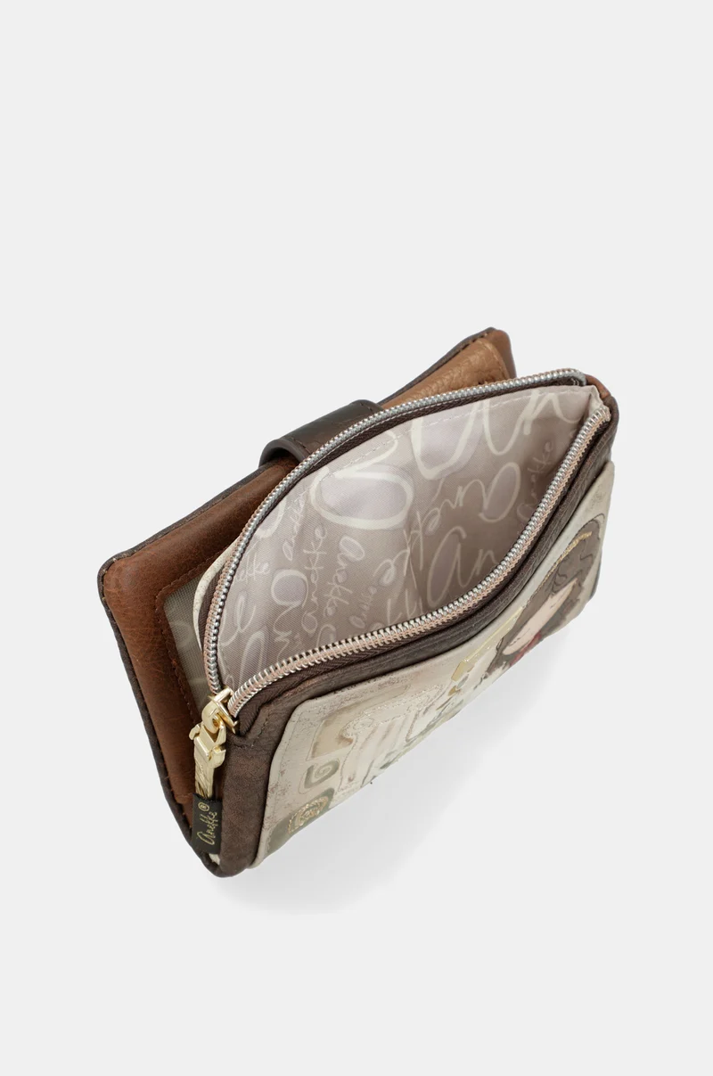 Porte-monnaie moyen souple Muse RFID