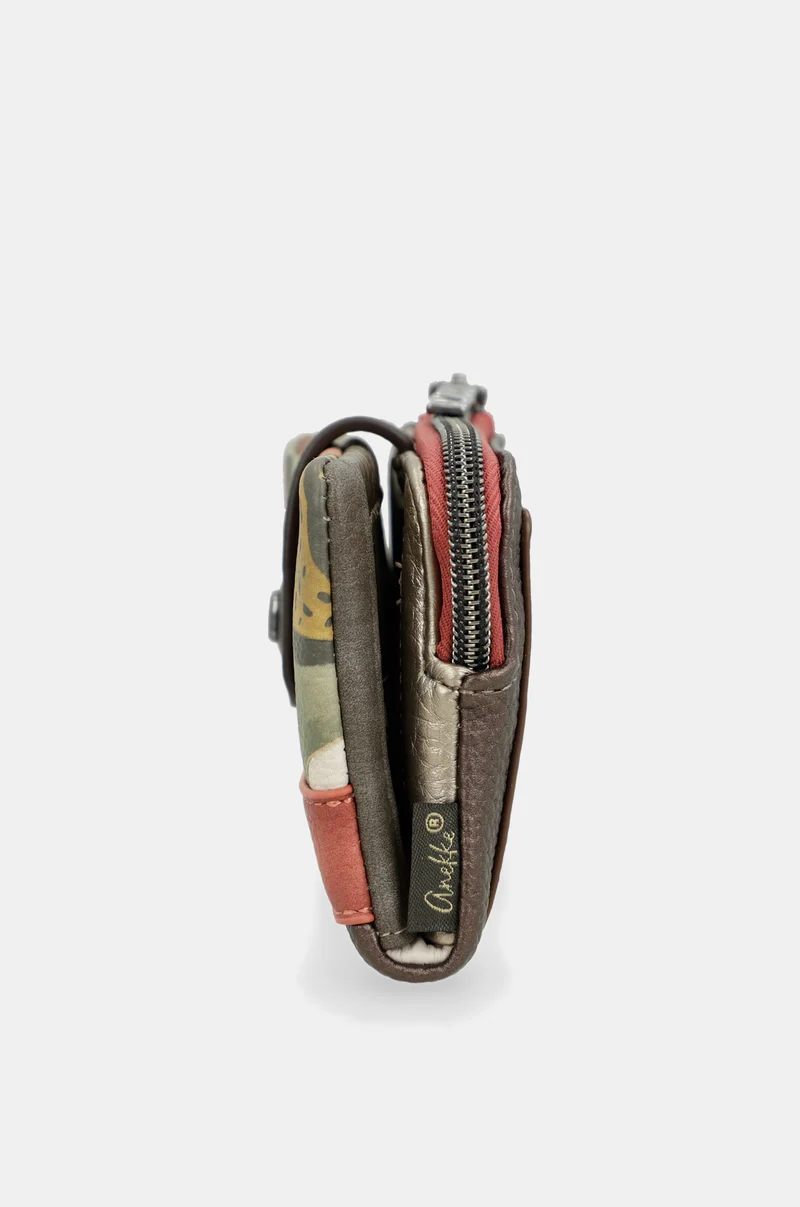 Porte-monnaie moyen flexible RFID Muse