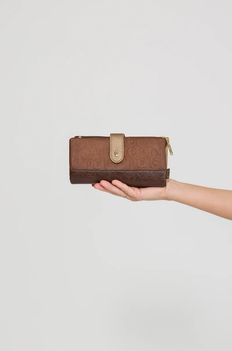 Grand porte-monnaie flexible RFID Muse