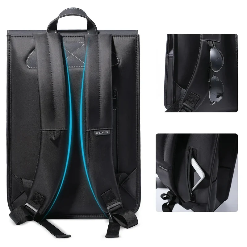 Sac à Dos Imperméable Ordinateur | Compartiment 15.6 Pouces