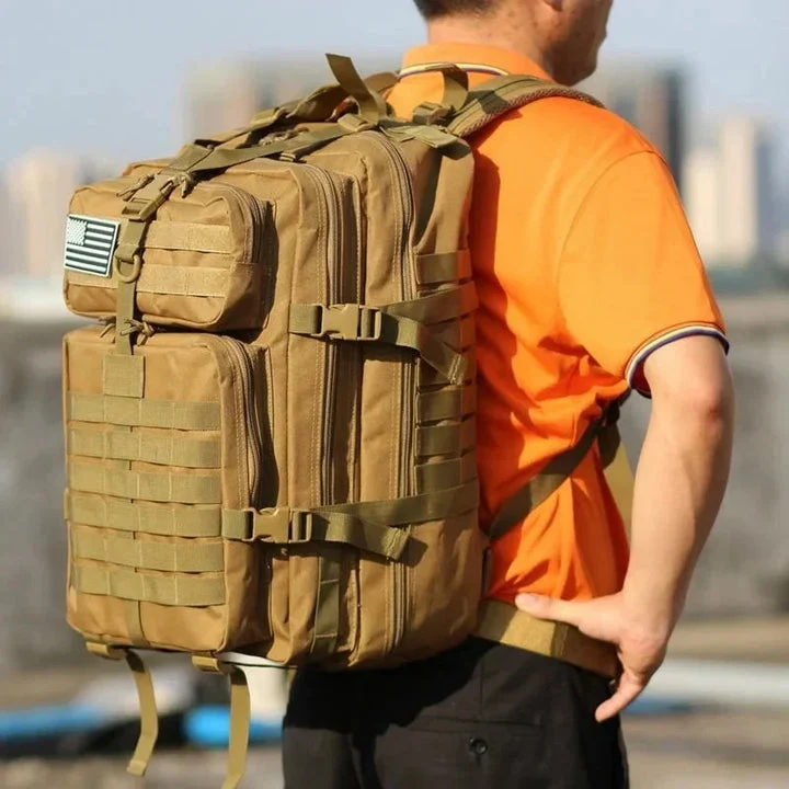Sac à Dos Imperméable Aventure | Nylon Robuste et Spacieux
