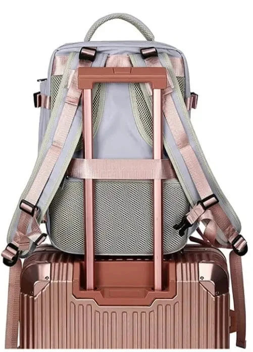 Sac à Dos Femme Voyage Cabine | Port Usb et Compartiment Pc