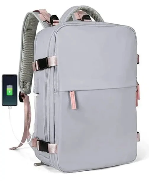 Sac à Dos Femme Voyage Cabine | Port Usb et Compartiment Pc