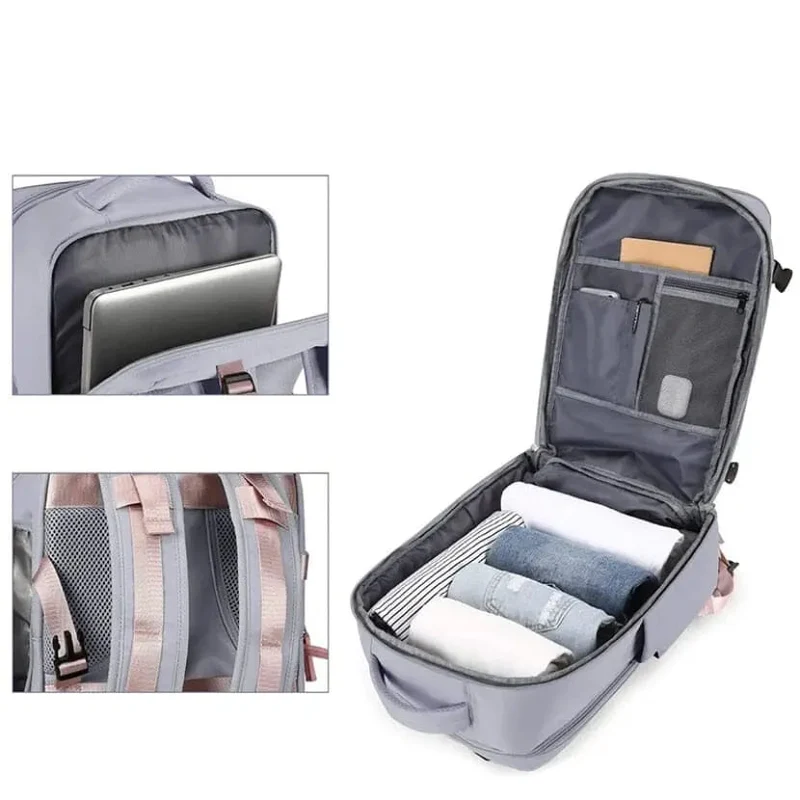 Sac à Dos Femme Voyage Cabine | Port Usb et Compartiment Pc