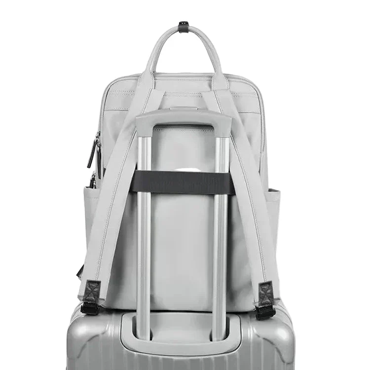 Sac à Dos Femme Ordinateur | Nylon Imperméable Multi-Poches