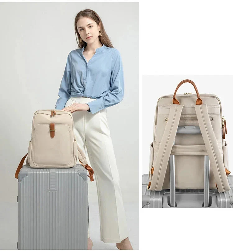 Sac à Dos Femme Ordinateur 15 Pouces | Compartiment Sécurisé Antivol