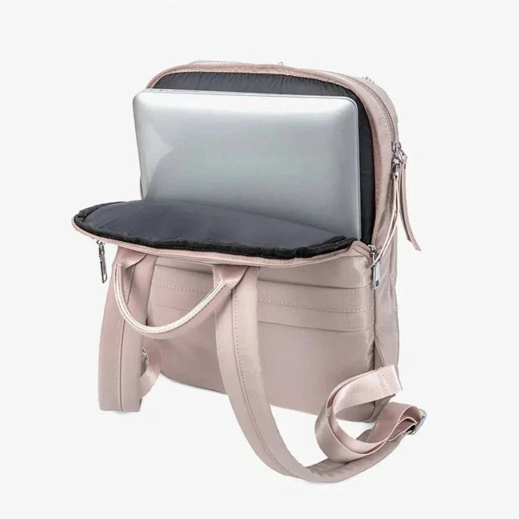 Sac à Dos Femme Ordinateur 14 Pouces | Sangle Valise et Oxford