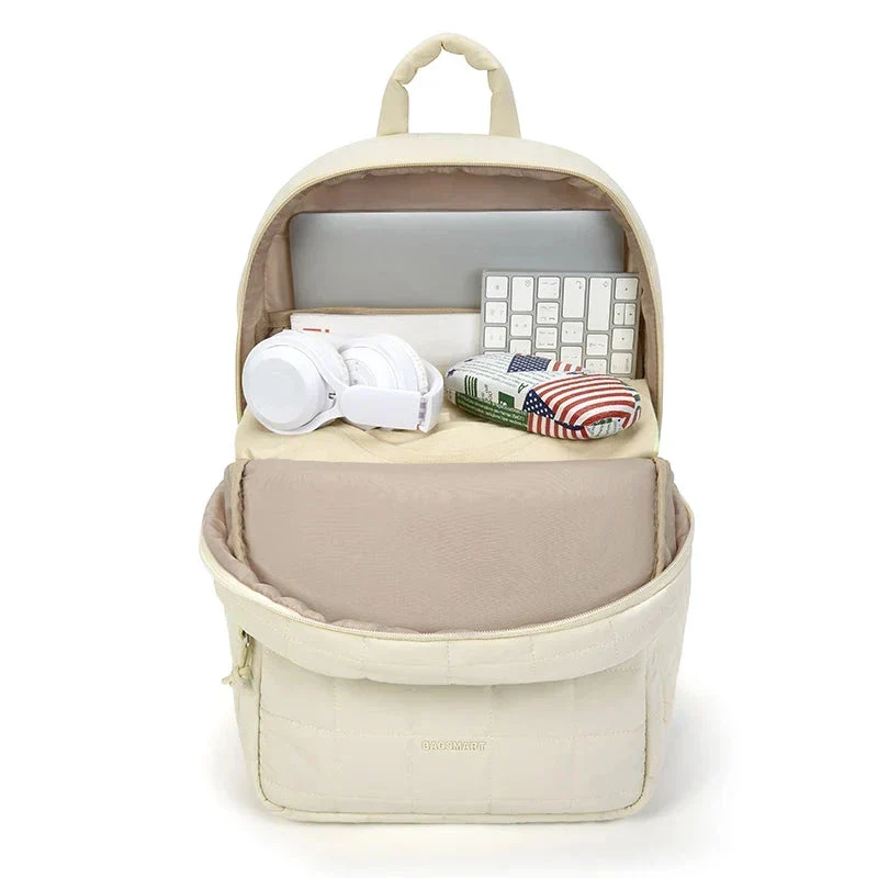 Sac à Dos Femme Matelassé | Bretelles Rembourrées Ergonomiques