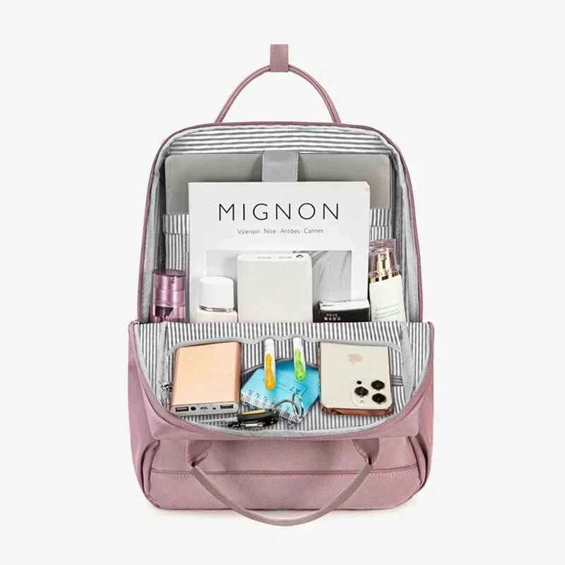 Sac à Dos Femme Élégant | Compartiment Laptop Imperméable
