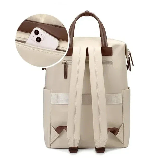 Sac à Dos Femme Chic | Imperméable avec Compartiment Ordinateur
