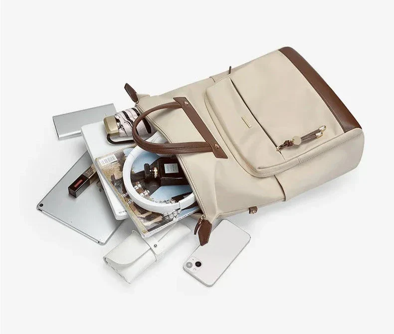 Sac à Dos Femme Chic | Imperméable avec Compartiment Ordinateur