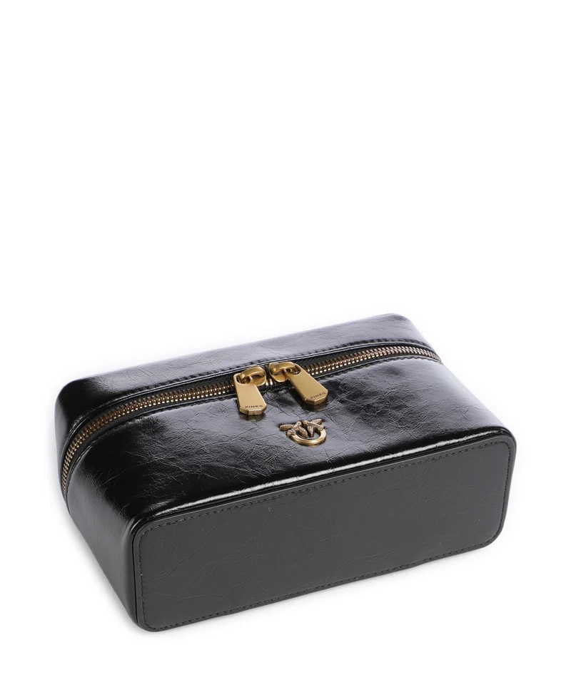 Pinko Vanity Mini Sac bandoulière nero/antique gold