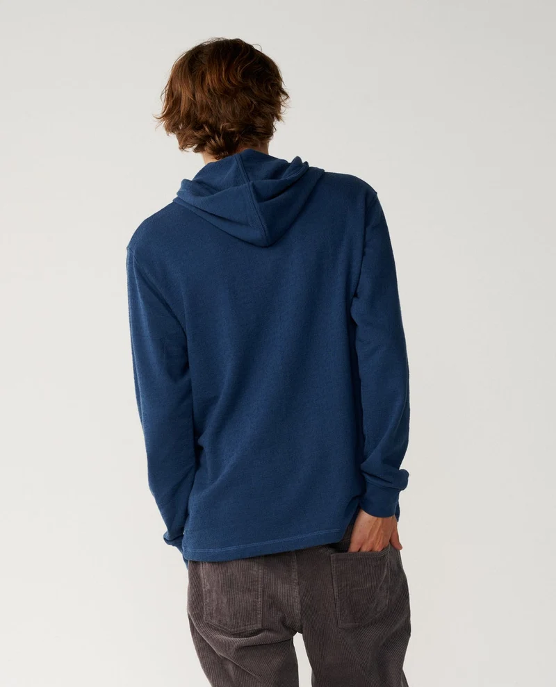 Pacific Rinse Tex Hood Fleece