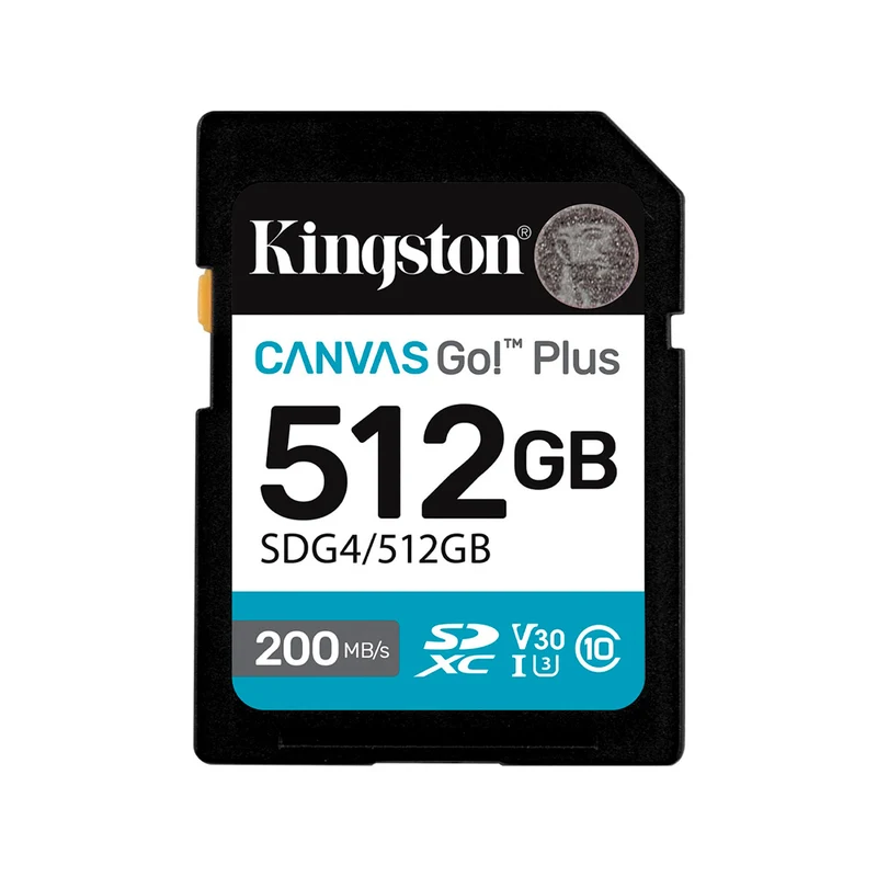 Carte Mémoire SDXC Canvas Go Plus UHS-I V30 512GB