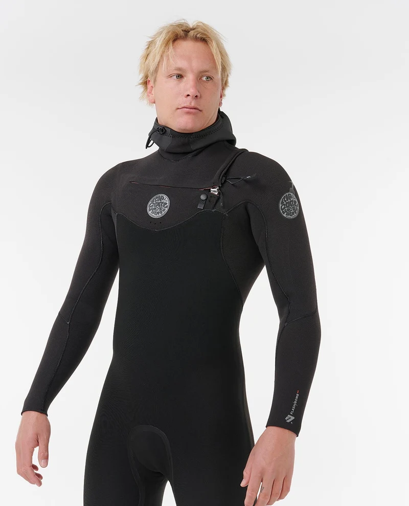 Flashbomb 6/4 Chest Zip With Hood Fullsuit Wetsuit