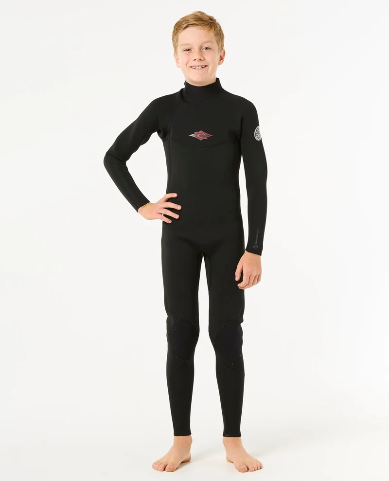 Kids Dawn Patrol 4/3 Back Zip Steamer
