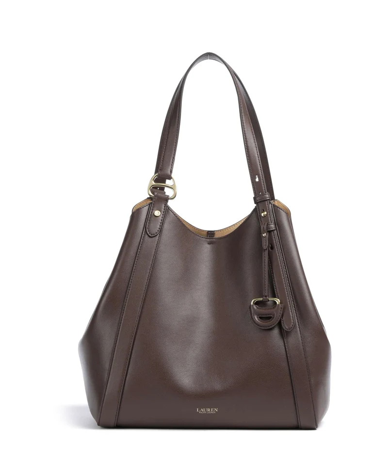 Lauren Ralph Lauren Tasha Large Cabas chestnut brown