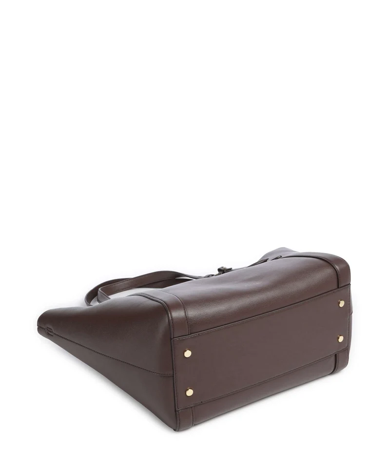 Lauren Ralph Lauren Tasha Large Cabas chestnut brown
