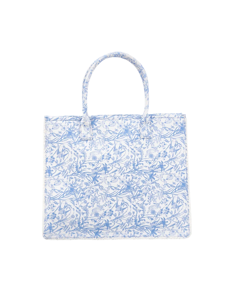 Bunny Blues Structured Tote
