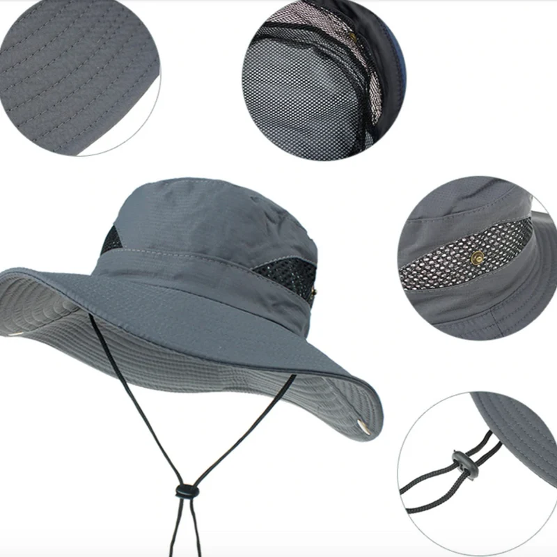 Chapeau de Randonnée Respirant | Aération Maximale Spf 50