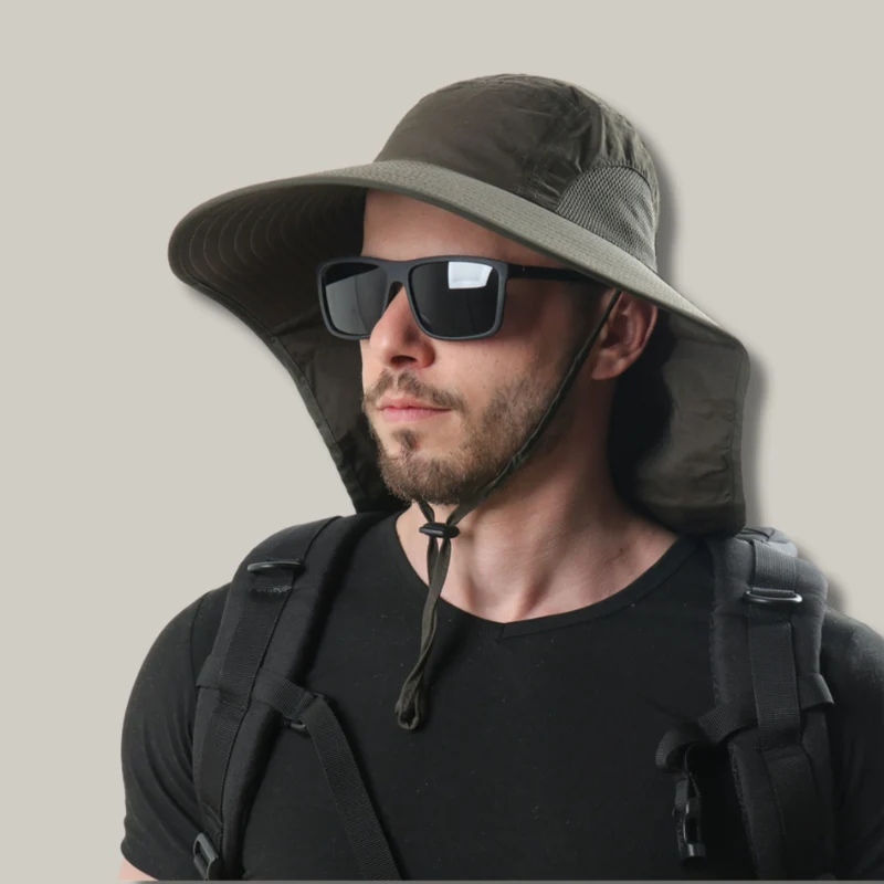Chapeau Anti-Uv Extérieur | Protection Solaire Respirante