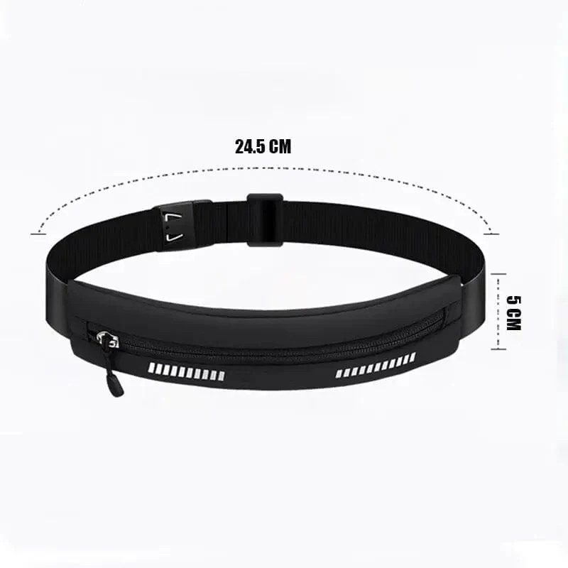 Ceinture de Voyage Sécurisée | Poche Invisible Extensible