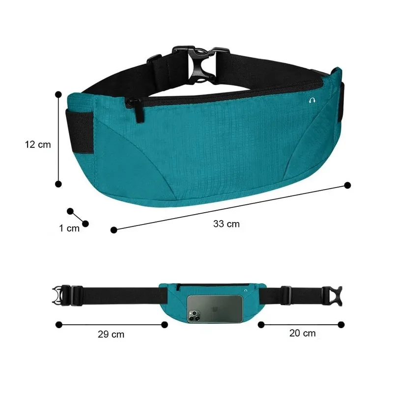 Ceinture de Voyage Antivol | Poche Zippée Discrète
