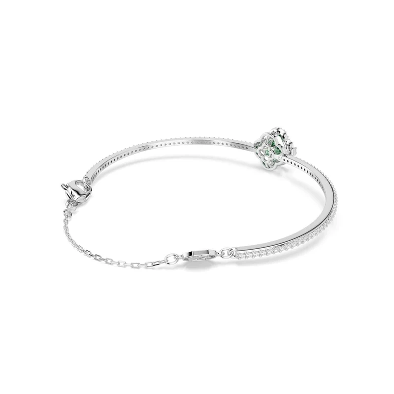 Swarovski Bracelet Una Sparkling DC argenté avec accents verts 5757791