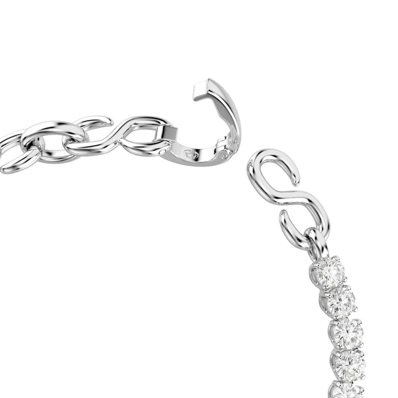 Swarovski Bracelet de tennis Matrix à maillons argentés 5753926