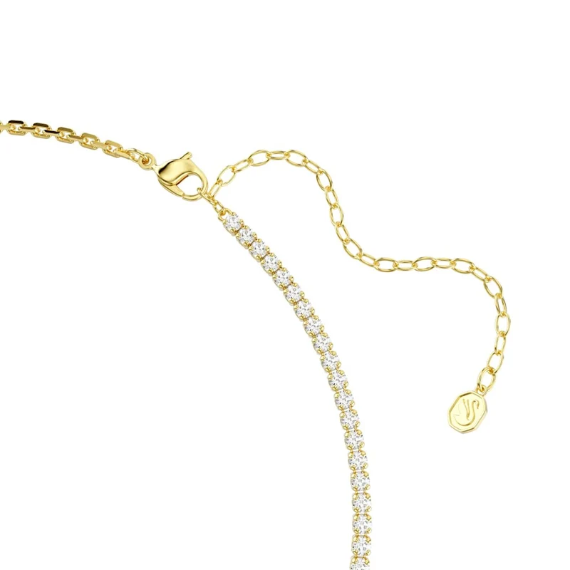 Swarovski Collier Matrix Tennis couleur or 5747717