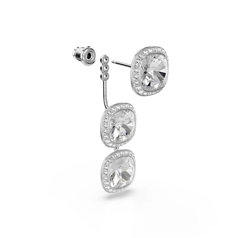 Swarovski Boucles d'oreilles Una Angelic Cushion argentées 5754342