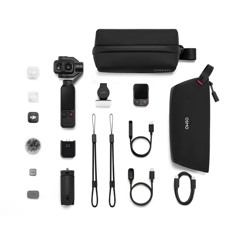 Osmo Pocket 4P Édition Vlog (Noir)