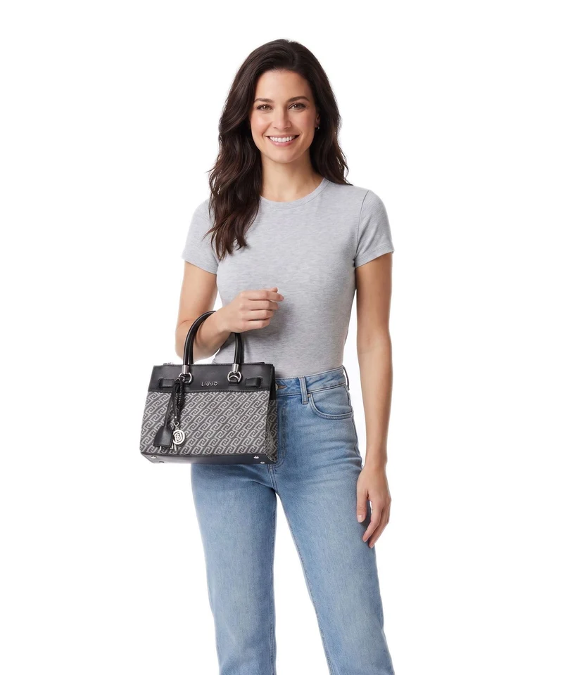 Liu Jo Manhattan S Sac à main grigio denim