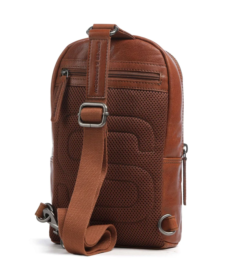 Spikes & Sparrow Bronco Washington Sac sling brandy