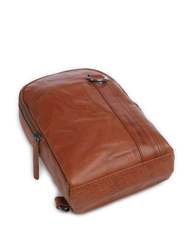 Spikes & Sparrow Bronco Washington Sac sling brandy
