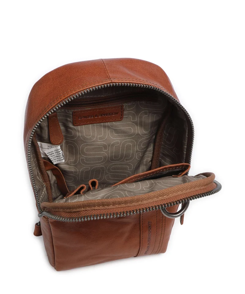 Spikes & Sparrow Bronco Washington Sac sling brandy