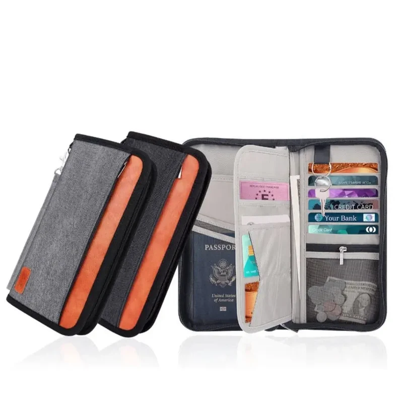 Portefeuille Voyage Sécurisé | Nylon Waterproof Anti-Rfid