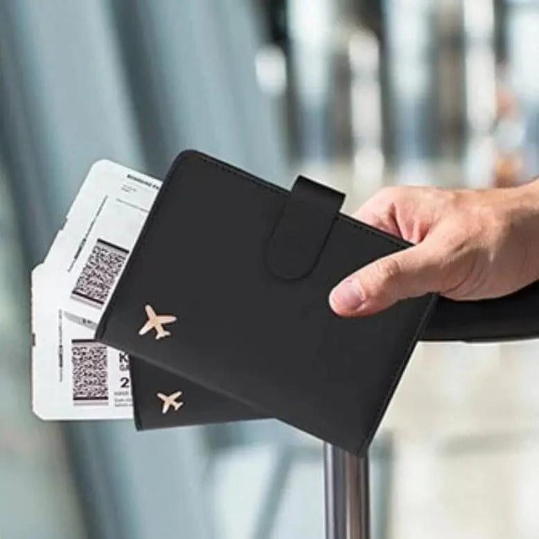 Portefeuille Voyage Anti-Rfid | Compartiments Cartes Sim Pratiques