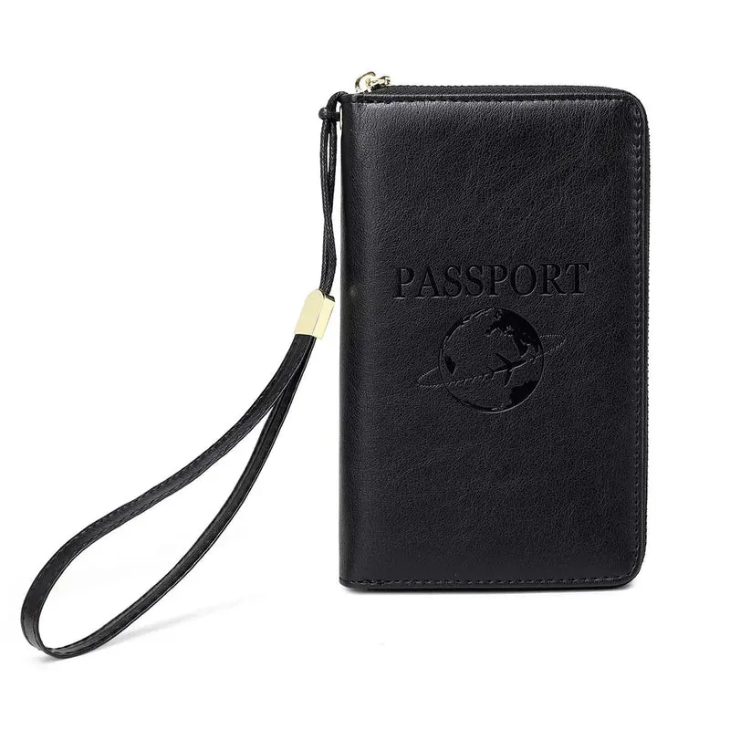 Portefeuille Passeport Voyage Sécurisé | Protection Anti-Rfid Intégrée