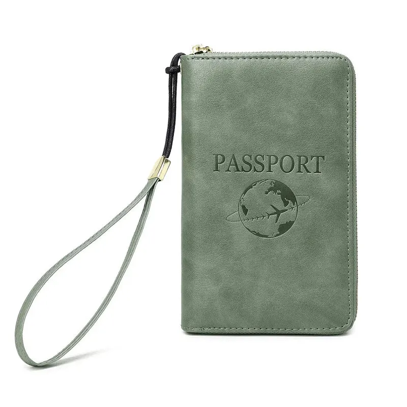 Portefeuille Passeport Voyage Sécurisé | Protection Anti-Rfid Intégrée