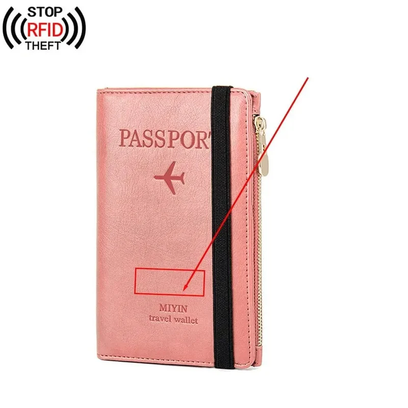 Portefeuille de Voyage Personnalisé | Protection Anti-Rfid Vintage