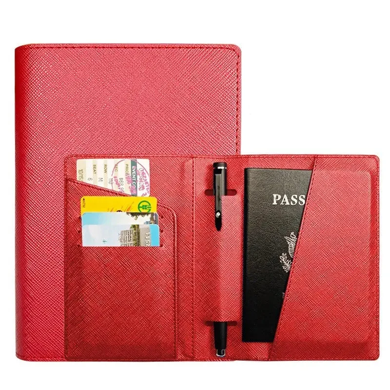 Portefeuille de Voyage Passeport | Rangement Stylos et Cartes